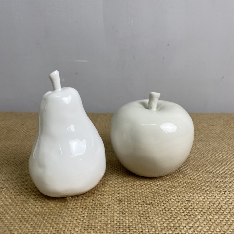 Pair of Ceramic Fruits