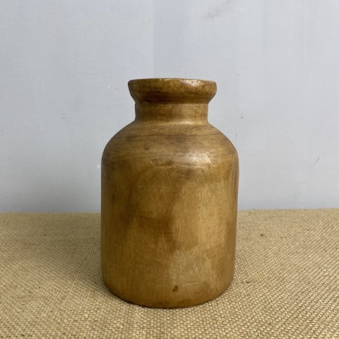 Turned Rustic Timber Vase