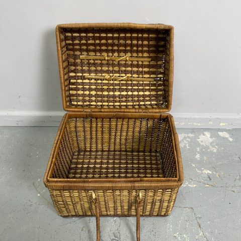 Vintage Cane Basket