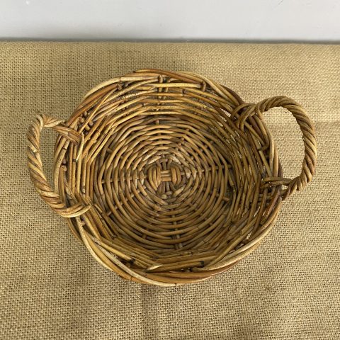 Vintage Cane Basket