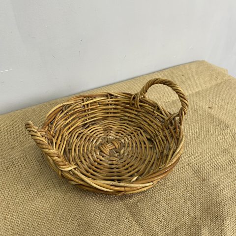 Vintage Cane Basket