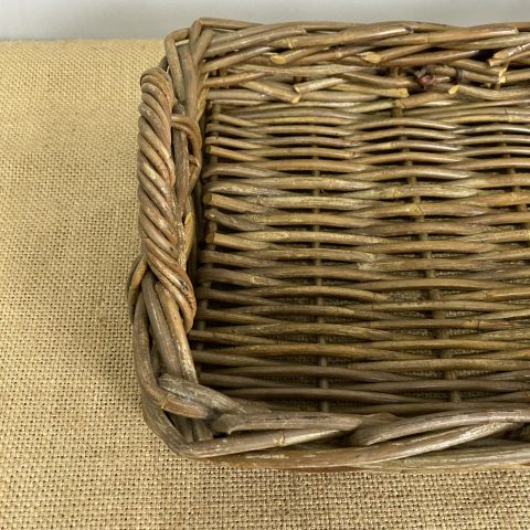 Vintage Cane Basket