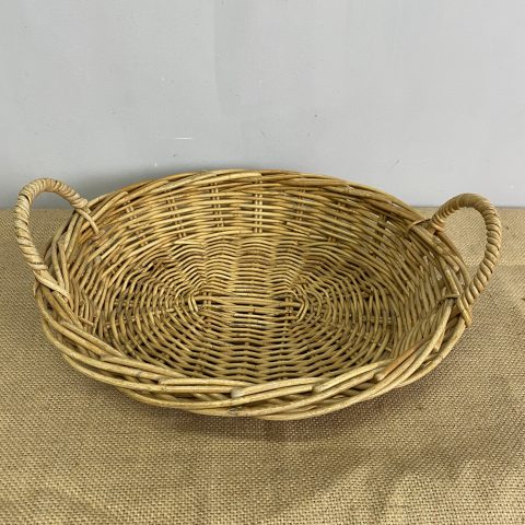 Vintage Cane Basket