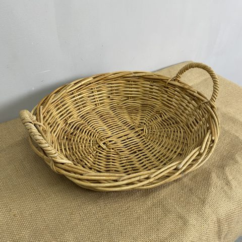 Vintage Cane Basket