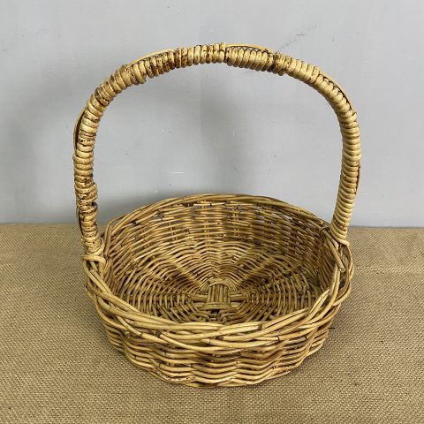 Vintage Cane Basket