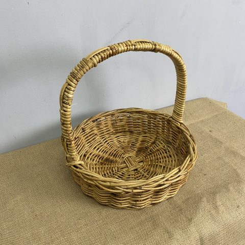 Vintage Cane Basket