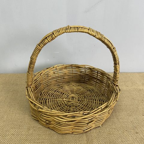 Vintage Cane Basket