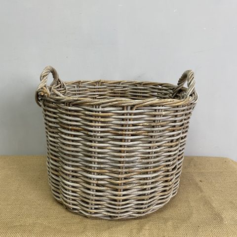 Vintage Cane Basket