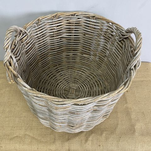 Vintage Cane Basket