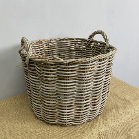 Vintage Cane Basket