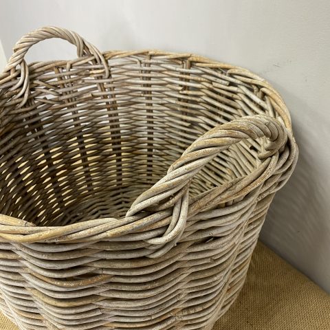 Vintage Cane Basket