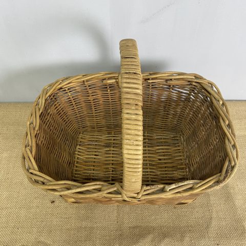 Vintage Cane Basket