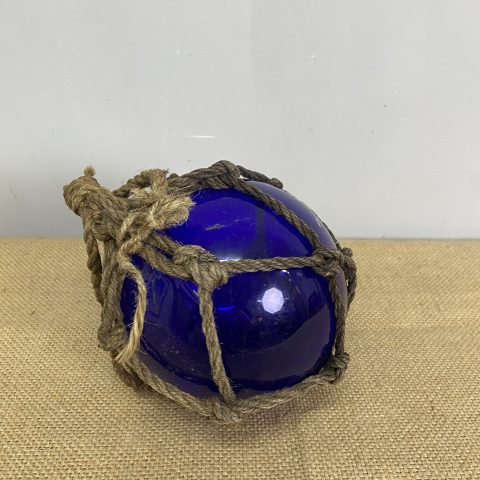 Vintage Glass Buoy - Blue