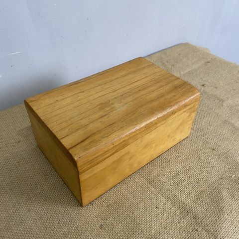 Rustic Timber Box with hinged lid