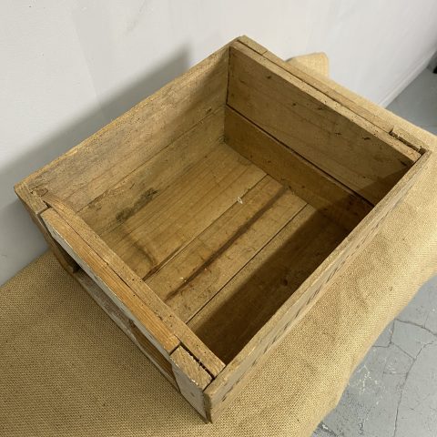 Rustic Timber Crate - 'nettlefolds screws'