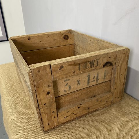 Rustic Timber Crate - 'nettlefolds screws'