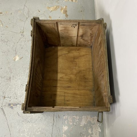 Vintage Ammunition Box (missing lid)