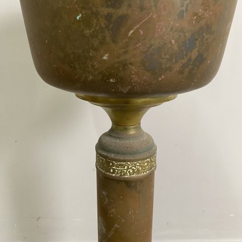 Antique Brass Jardiniere