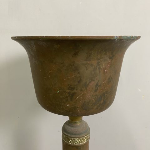 Antique Brass Jardiniere