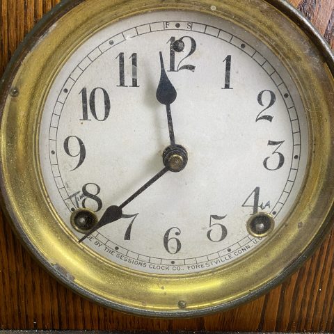 Antique Sessions Mantel Clock