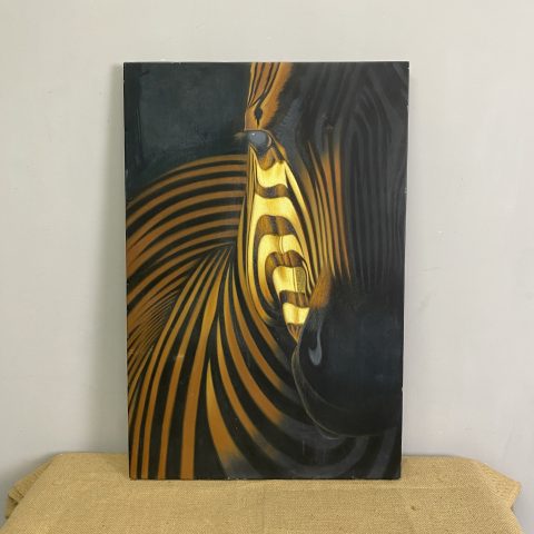 Zebra Painting on Canvas