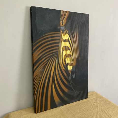 Zebra Painting on Canvas