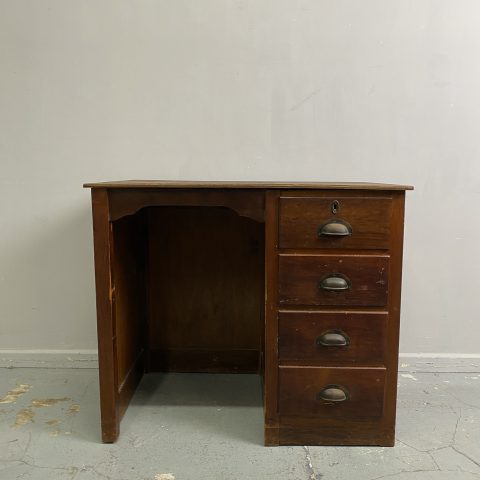 Vintage Timber Study Desk