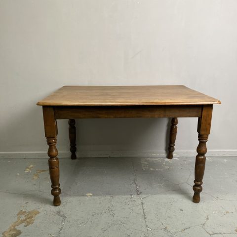 Antique Kauri Pine Breakfast Table