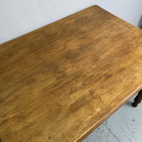 Antique Kauri Pine Breakfast Table