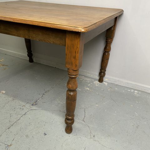 Antique Kauri Pine Breakfast Table