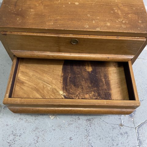 3 Drawer Mid-Century Cutlery Canteen