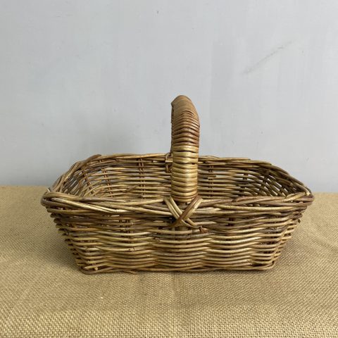 Vintage Cane Basket #49