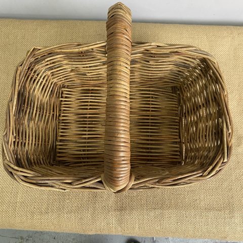 Vintage Cane Basket #49