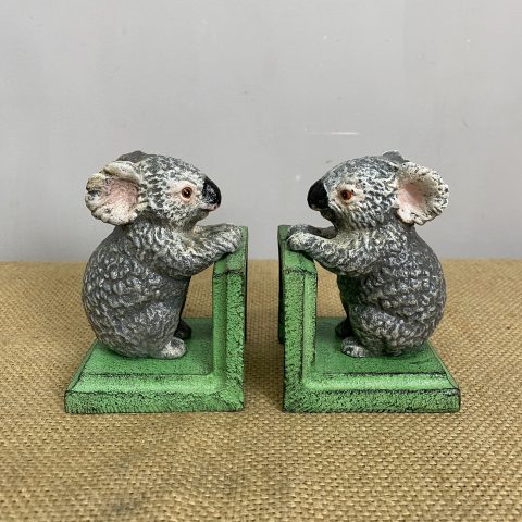 Cast Iron Koala Bookends