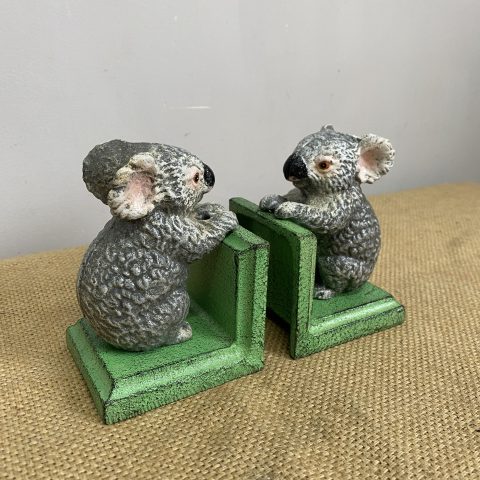 Cast Iron Koala Bookends