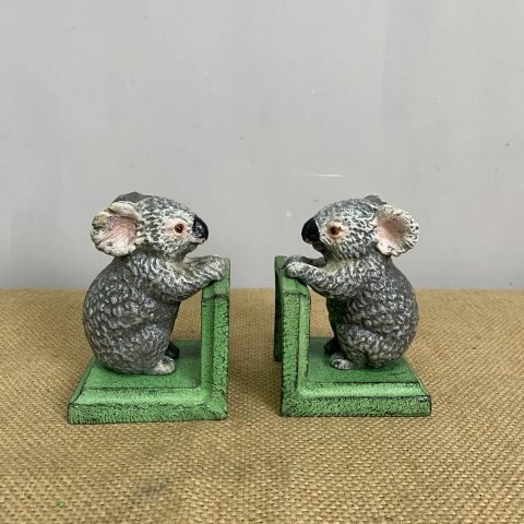 Cast Iron Koala Bookends