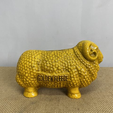 Cast Iron Golden Fleece Money Box