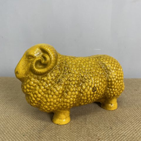 Cast Iron Golden Fleece Money Box