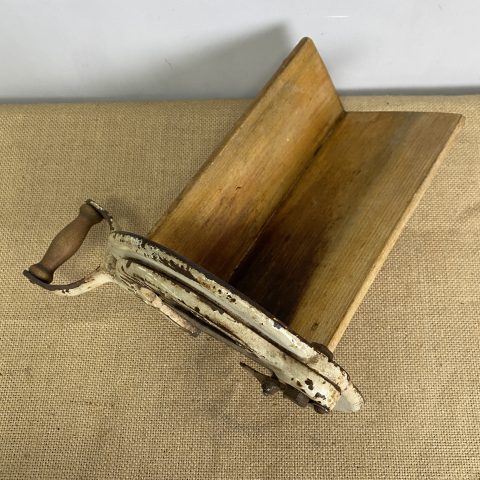 Vintage Raadvad Bread Cutter with Timber Handle