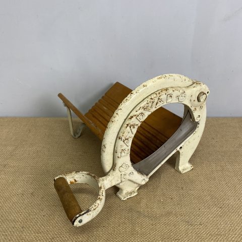 Vintage Raadvad Bread Cutter with Timber Handle