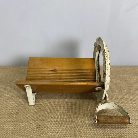 Vintage Raadvad Bread Cutter with Timber Handle