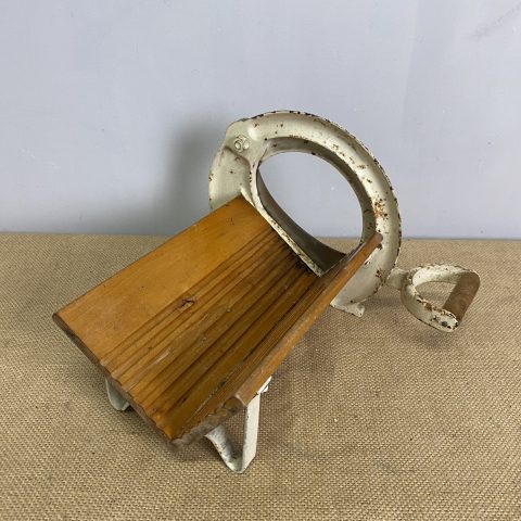 Vintage Raadvad Bread Cutter with Timber Handle