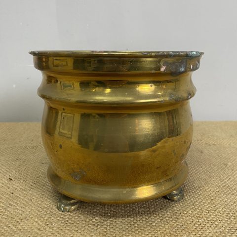 Vintage Brass Planter #2