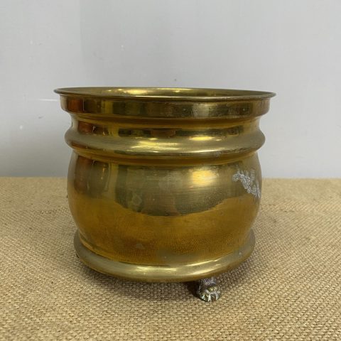 Vintage Brass Planter #3