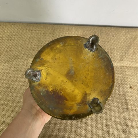 Vintage Brass Planter #3