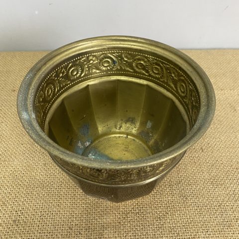 Vintage Brass Planter #5