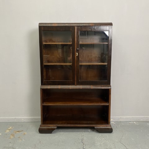 Art Deco Display Cabinet/Bookcase