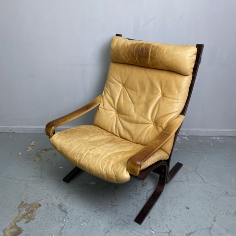 Mid-Century Norwegian Siesta Armchair by Ingmar Relling