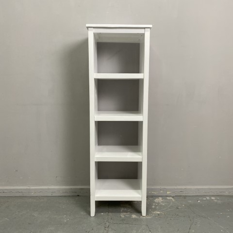 Contemporary White Open Shelving Unit