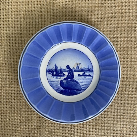 Vintage Danish Display Plate - The Little Mermaid